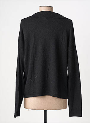 Pull coupe cintrée manches longues noir LOLA ESPELETA femme