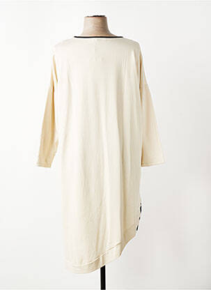 Tunique manches longues col rond beige OTTANTOTTO femme