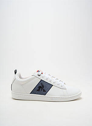Baskets bout rond bout rond blanc LE COQ SPORTIF homme
