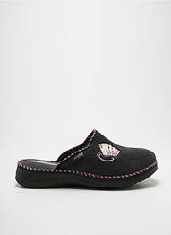 Chaussons/pantoufles bout rond bout rond gris FARGEOT unisexe