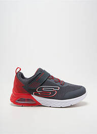 Baskets bout rond bout rond rouge SKECHERS garçon