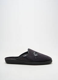 Chaussons/pantoufles bout rond bout rond gris FARGEOT homme