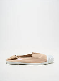 Ballerines bout rond talon plat jusqu'à 3cm beige KAPORAL femme