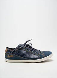 Baskets fermeture lacets bout rond bleu REDSKINS garçon