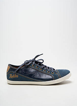 Baskets fermeture lacets bout rond bleu REDSKINS garçon