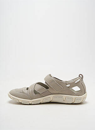 Sandales/nu pieds talon plat jusqu'à 3cm beige TBS femme