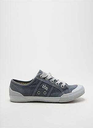 Baskets bout rond talon plat jusqu'à 3cm gris TBS femme