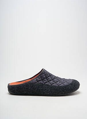 Chaussons/pantoufles bout rond bout rond gris CM CONFORT homme