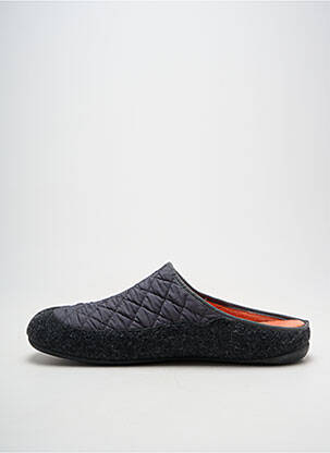 Chaussons/pantoufles bout rond bout rond gris CM CONFORT homme