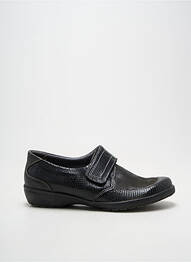 Chaussures de confort tissage satiné talon plat jusqu'à 3cm noir SUAVE femme