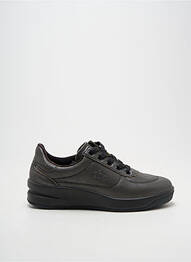 Baskets bout rond talon de 4 à 6cm gris EASY WALK78 femme