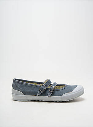 Ballerines bout rond talon plat jusqu'à 3cm gris TBS femme