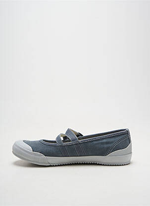 Ballerines bout rond talon plat jusqu'à 3cm gris TBS femme