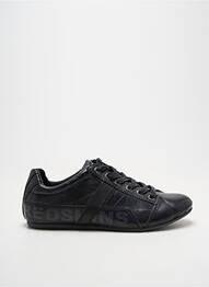 Baskets tissage satiné talon plat jusqu'à 3cm noir REDSKINS femme
