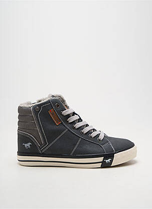 Bottines/boots bout rond bout rond gris MUSTANG garçon