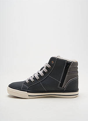 Bottines/boots bout rond bout rond gris MUSTANG garçon