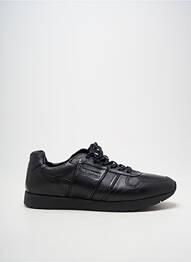 Baskets tissage satiné bout rond noir REDSKINS homme