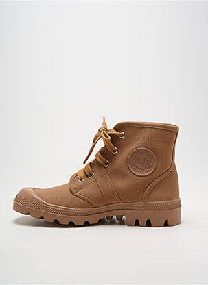 Bottines/boots fermeture lacets talon bas beige PALLADIUM homme