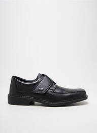 Derbies bout carré talon bas noir RIEKER homme