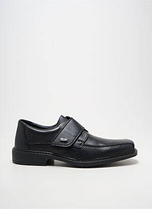 Derbies bout carré talon bas noir RIEKER homme