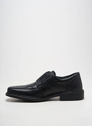 Derbies bout carré talon bas noir RIEKER homme