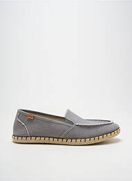 Espadrilles bout rond bout rond gris COTEMER homme