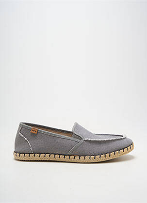 Espadrilles bout rond bout rond gris COTEMER homme