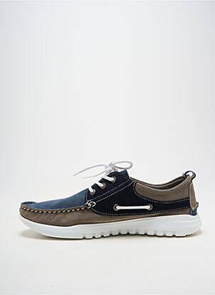 Baskets bout rond bout rond bleu COTEMER homme