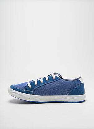 Baskets bout rond bout rond bleu SK8 garçon