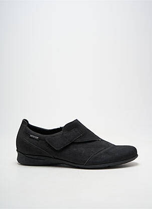 Chaussures de confort bout rond talon plat jusqu'à 3cm noir MEPHISTO femme