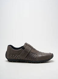 Chaussures de confort bout carré talon plat jusqu'à 3cm marron RIEKER femme