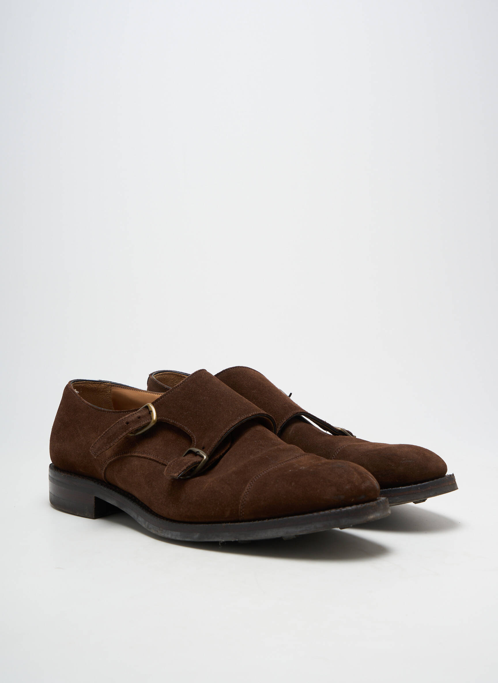 Derbies fermeture boucle(s) talon bas marron JOSEPH CHEANEY homme