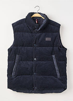 Doudoune finition intérieure doublée sans capuche bleu HECHTER STUDIO homme