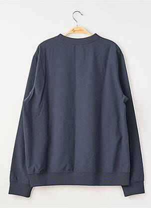 Sweat-shirt manches longues manches longues bleu KWAY homme