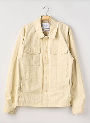 Veste casual fermeture boutonnée sur le devant beige LES DEUX COPENHAGUE homme
