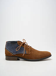 Bottines/boots fermeture lacets talon bas marron ORLAND homme