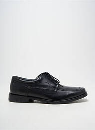 Derbies bout carré talon bas noir ARIMA homme