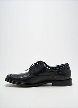 Derbies bout carré talon bas noir ARIMA homme