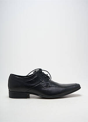 Derbies bout carré talon bas noir HIPNESS homme