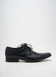 Derbies bout carré talon bas noir HIPNESS homme