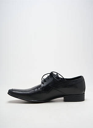 Derbies bout carré talon bas noir HIPNESS homme