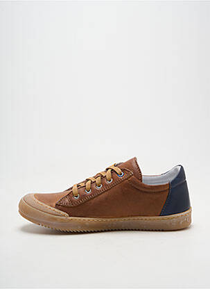 Baskets bout rond bout rond marron BELLAMY garçon