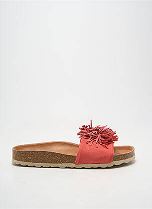 Mules/sabots voute plantaire talon plat jusqu'à 3cm rose fonce VERBENAS femme