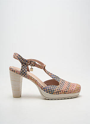 Escarpins fermeture boucle(s) talon haut de 10cm et plus beige JOSE SAENZ femme