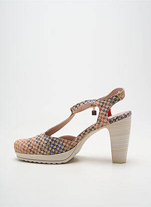 Escarpins fermeture boucle(s) talon haut de 10cm et plus beige JOSE SAENZ femme