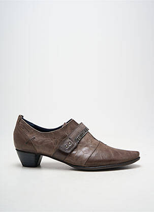 Derbies bout pointu talon de 4 à 6cm marron DORKING femme