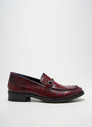 Mocassins bout rond talon plat jusqu'à 3cm rouge DORKING femme
