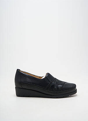 Mocassins type de semelle amortissante talon plat jusqu'à 3cm noir LUXAT femme