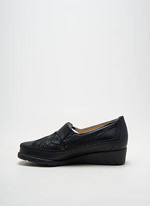 Mocassins type de semelle amortissante talon plat jusqu'à 3cm noir LUXAT femme