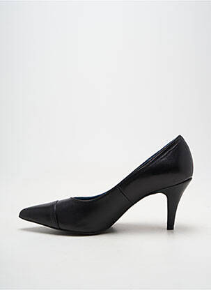 Escarpins tissage satiné talon de 7 à 9cm noir XAVIER DANAUD femme
